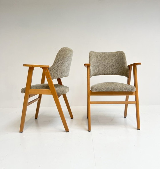 Image 1 of Set of 2 chairs by Cees Braakman for UMS Pastoe, 1960s
