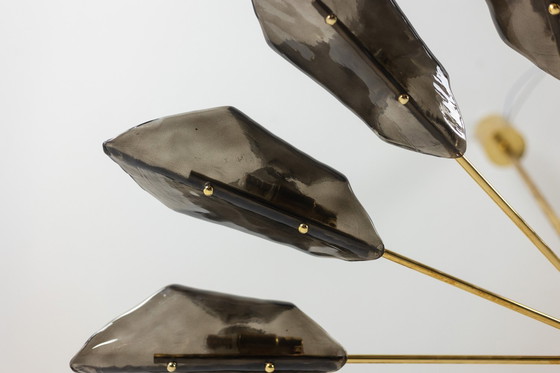 Image 1 of Simone Malachin: Lustre "Étoile" en Verre de Murano, Contemporain