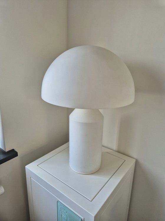 Oluce Atollo, verre opale – Lampes, Glass (photo 4 of 5)