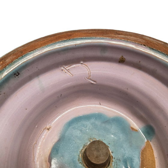 Image 1 of Vaso da fiori in ceramica Art Nouveau su colonna, primi anni del 1900