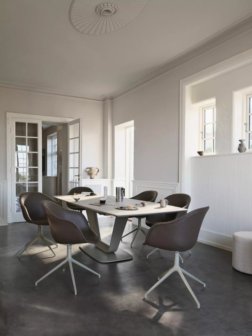 BoConcept stoel ADELAIDE set van 4 met draaivoet