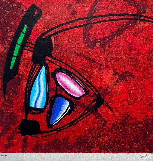 Serigrafía de Werner Pantki