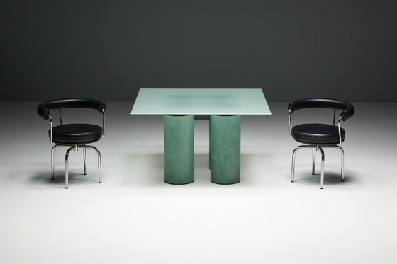 Image 1 of Serenissimo Esstisch von Lella & Massimo Vignelli für Acerbis, Italien, 1970er Jahre