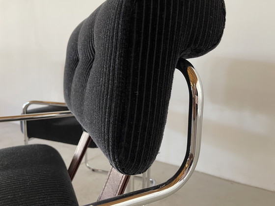 Image 1 of Tucraom Stühle von Guido Faleschini für i4 Mariani, 4 . Satz