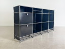Original USM Haller Sideboard 4x4 Kommode Design Regal schwarz