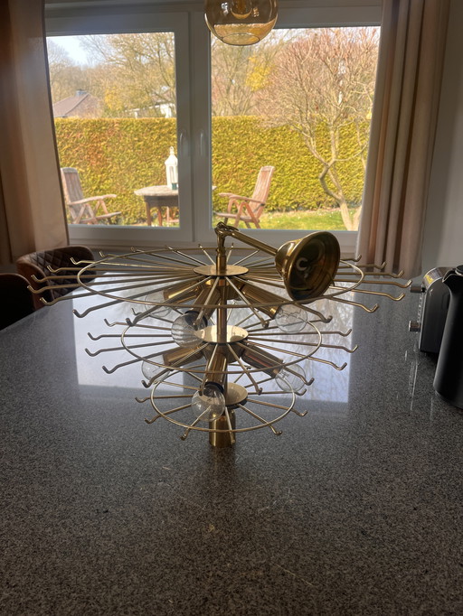 Vintage Kronleuchter +Tischlampe