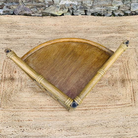 Image 1 of Mensola angolare in rattan