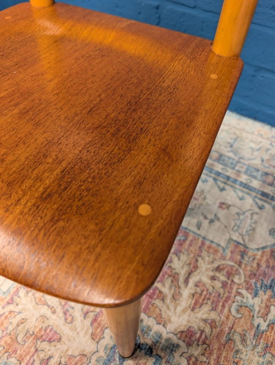 Image 1 of 4x Vintage Danish chairs, 1960s