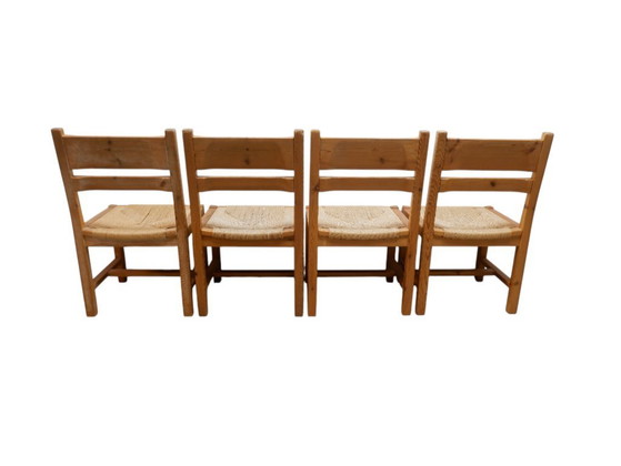 Image 1 of Set of 4 Danish chairs by Tage Poulsen