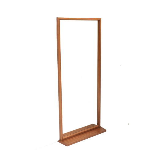 Grand miroir rectangulaire vintage des années 1960