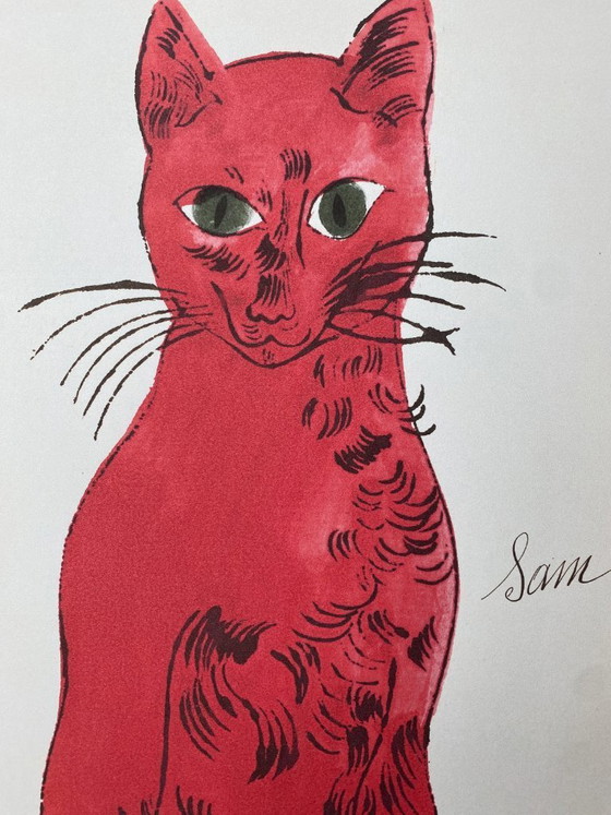 Image 1 of Después de Andy Warhol, Sam, década de 1980, litografía