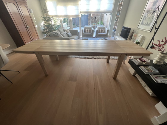 Image 1 of table de salle à manger en chêne massif