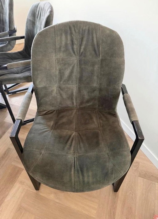 Chaises de salle à manger de luxe, lot de 6.