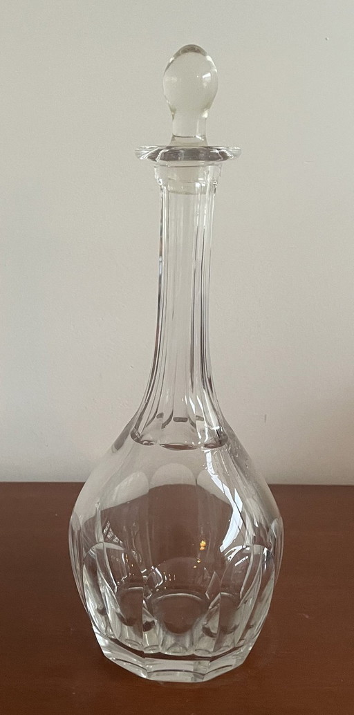 Saint Louis - Caraffa in cristallo sfaccettato Art Déco