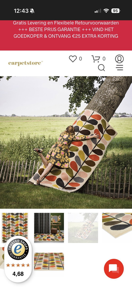 Image 1 of Brink and Campman Orla Kiely Classic Multi Stem