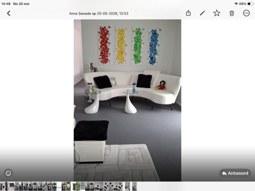 Luxuriöses weißes Lounge-Sofa