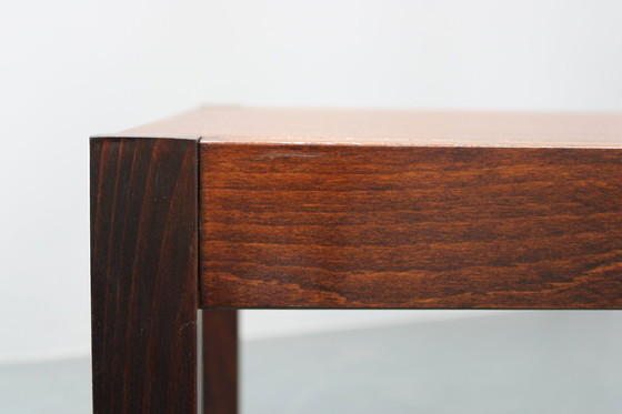 Image 1 of 1960s Set of Two Square Side/Coffee Wooden Tables, Denmark