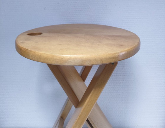 Image 1 of hocker "suzy" adrian reed buchenholz 90er jahre