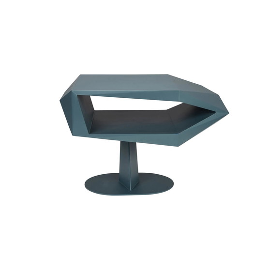 Image 1 of Table d'appoint Zuiver North bleu espace