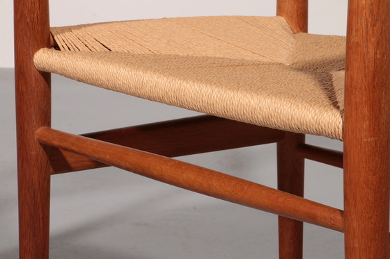 Image 1 of Dining chairs by Hans Wegner for Carl Hansen & Søn, Denmark 2 CH37 and 2 CH36