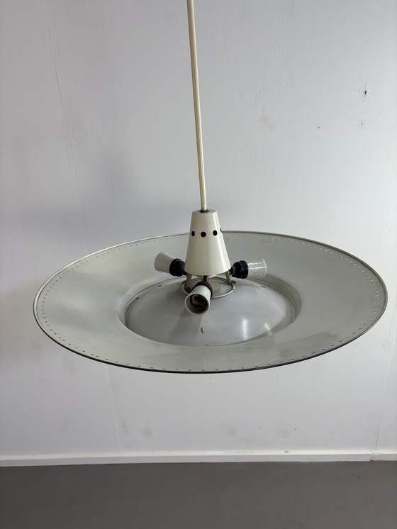 Image 1 of Grote Vintage Louis Kalf Philips Plafondlamp