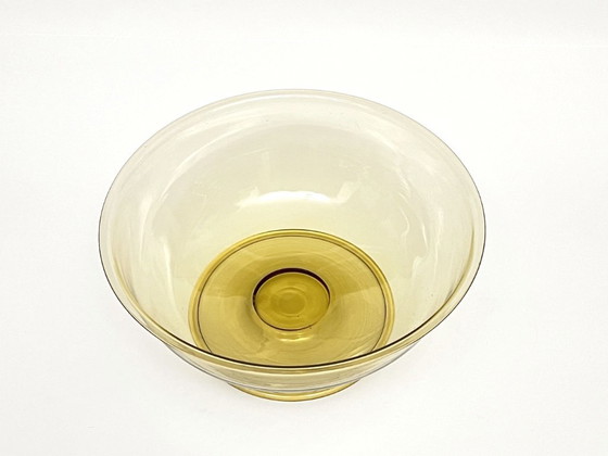 Image 1 of Bol en verre de Murano des années 1930, attribuable à Vittorio Zecchin pour Cappellin & Venini.