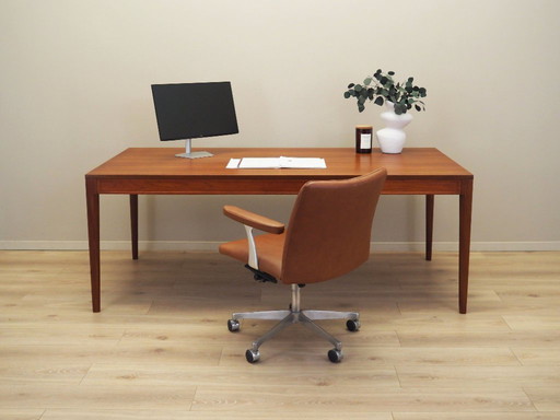 Teakhouten bureau, Deens ontwerp, jaren 1970, fabrikant: Fritz Hansen, ontwerper: Finn Juhl