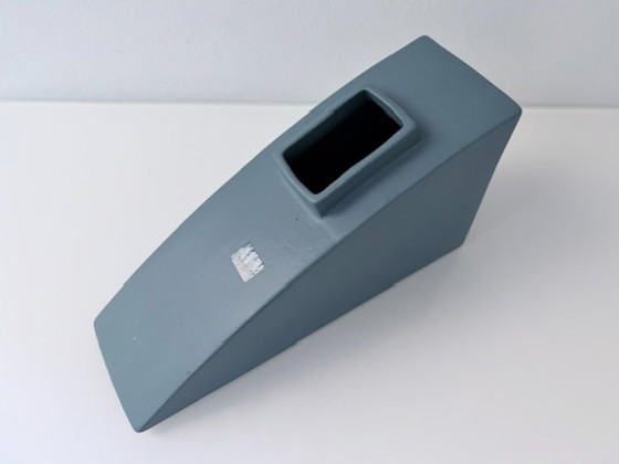 ASA Selection design vase grey-blue Memphis style – Ceramic (photo 4 of 12)