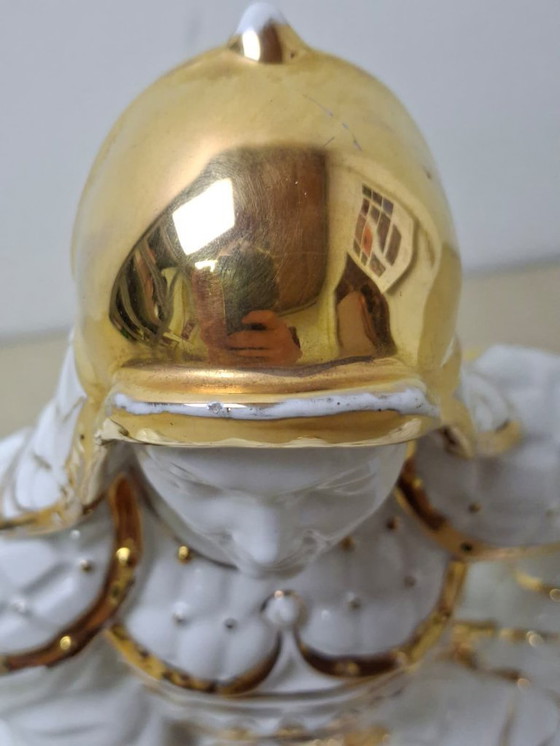 Image 1 of Escultura de cerámica samurai sentado - Italia 1970