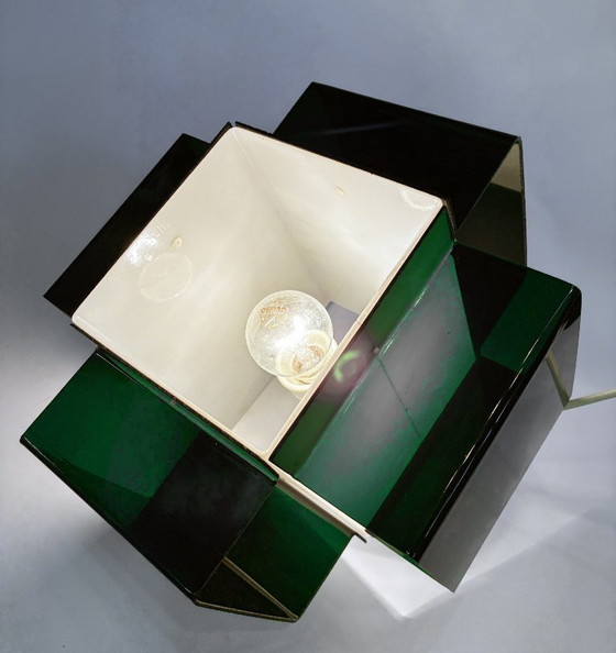 Image 1 of Suspension Space Age • Acrylique Bicolore • 1970