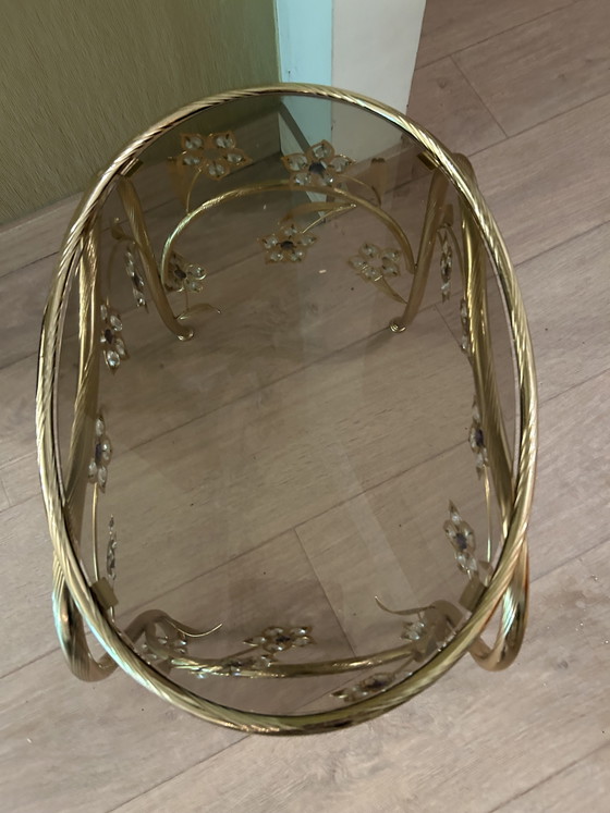 Vintage bijzettafeltje – Brass (photo 5 of 14)