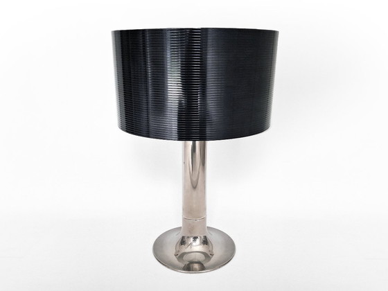 Vintage design Table lamp, nickel-plated – Plastic, Metal (photo 2 of 14)