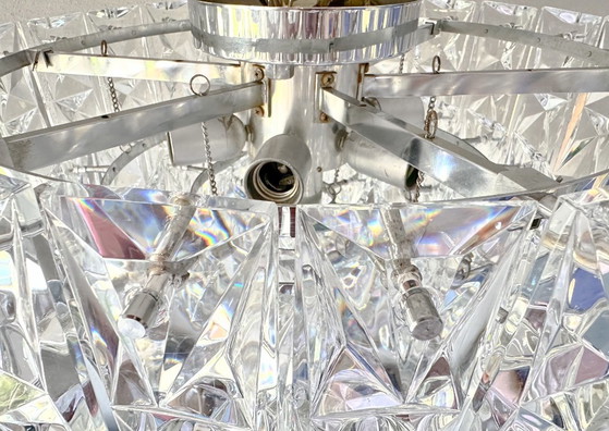 Lampadario Vintage Kinkeldey – Crystal, Metal (photo 10 of 17)
