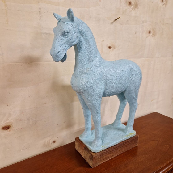Sculpture de cheval vintage – Autre (photo 3 of 10)