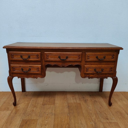 Vintage Landelijke sidetable bureau kaptafel tv-meubel make-up tafel