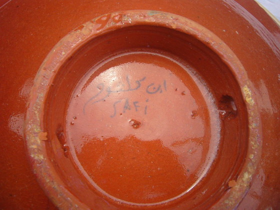 Image 1 of Beautiful solid bowl / wall plate Tunisia? Morocco?)
