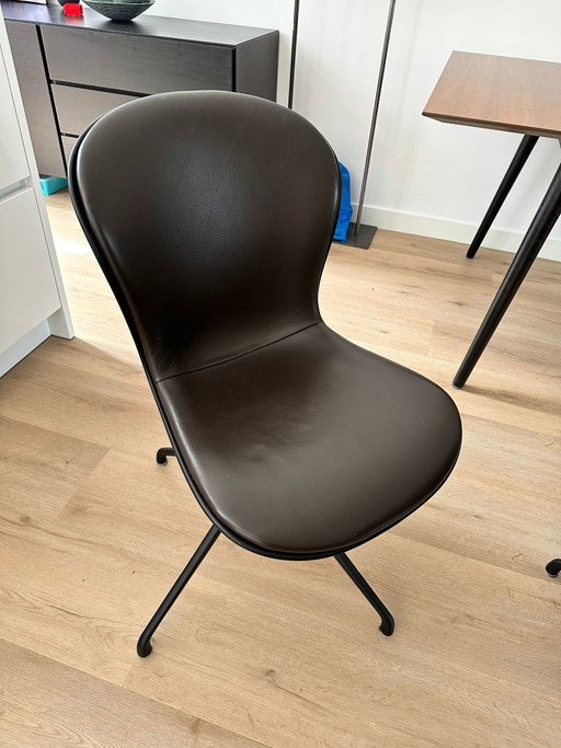 4x BoConcept Adelaide eetkamerstoelen