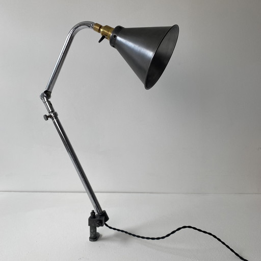 Antieke Ki E Klair Vintage Industriële Wandlamp