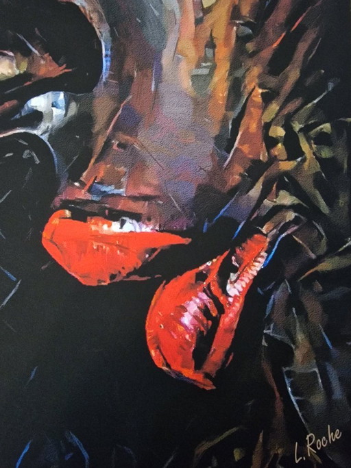 Léa ROCHE - Tanzania - Artist's Lithograph