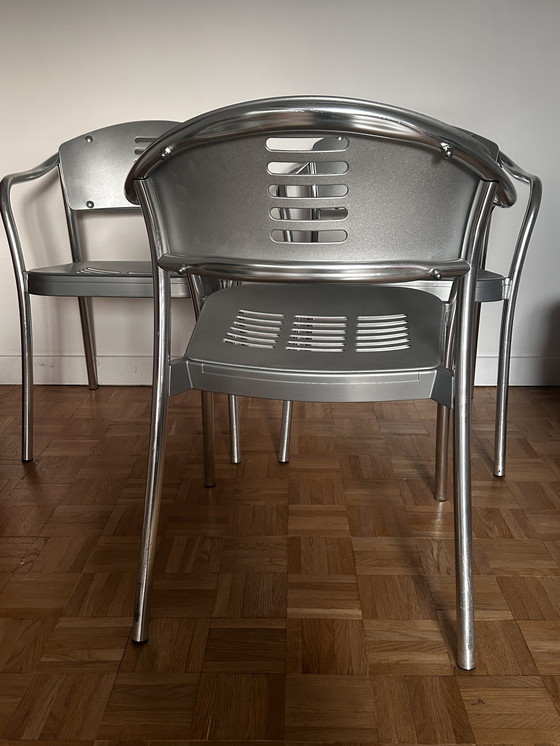 Image 1 of 3 sedie Mauna-Kea di Vico Magistretti per Kartell