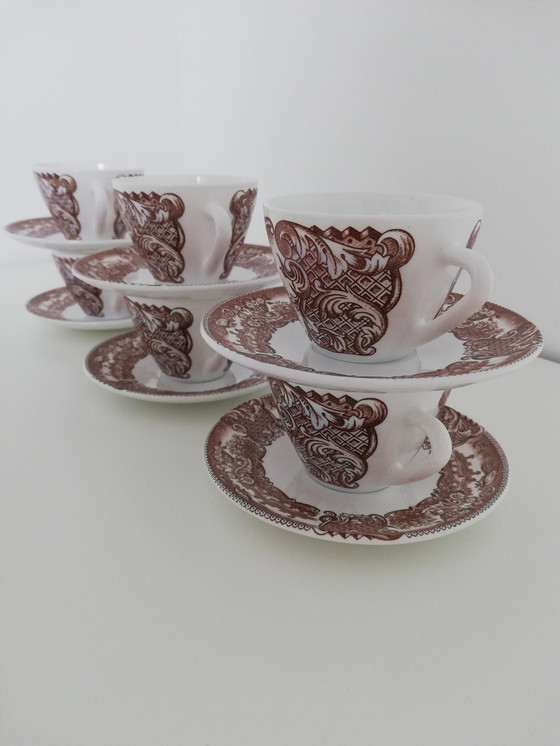 Image 1 of Tasses Et Sous-Coupes Rivanel Vintage