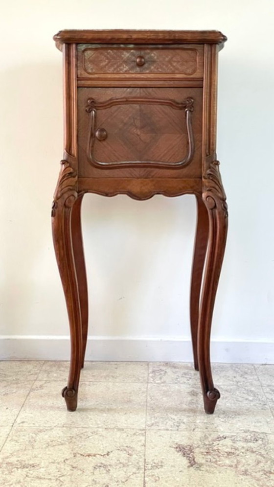 Nachtkastje Louis XV stijl marmer – Marble (photo 34 of 39)