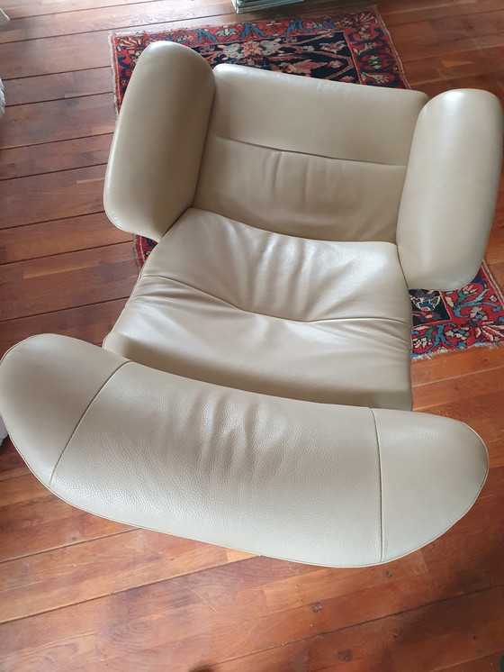 Image 1 of Conform Time Out Recliner and Hocker, Scandinavian Design