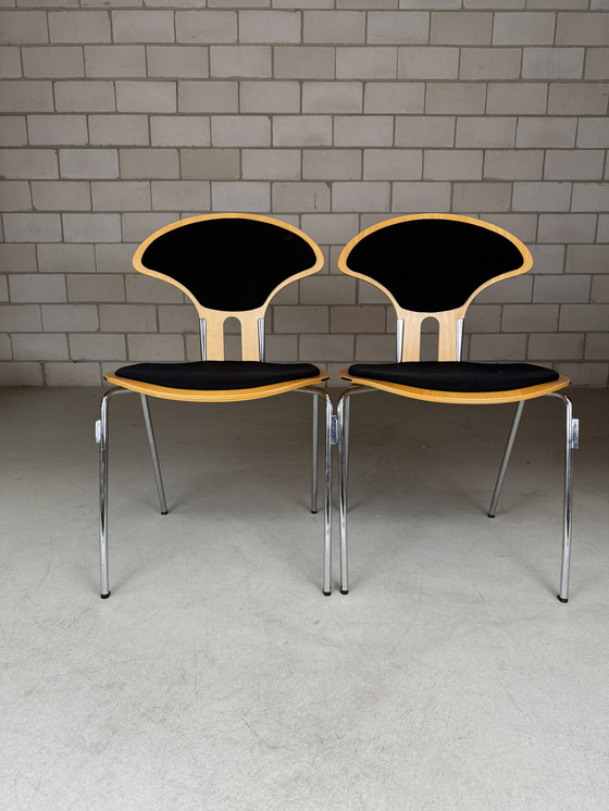 Image 1 of 2x Randers chair by Nanna Ditzel (more present)