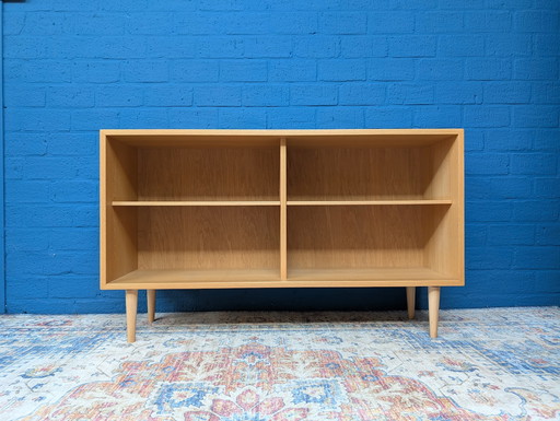 Bibliothèque basse en chêne vintage, Borge Mogensen pour Karl Andersson, années 1960