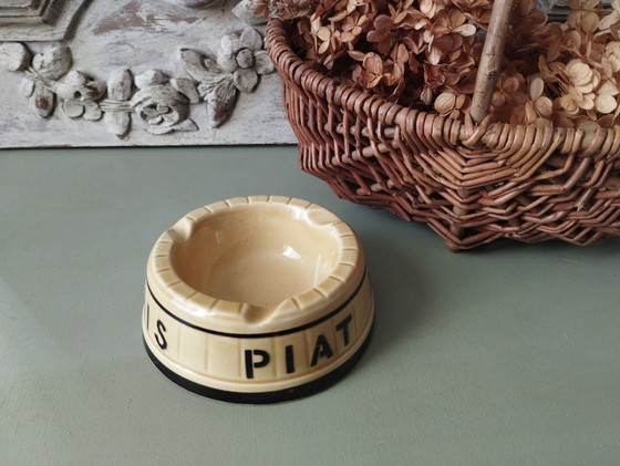 Image 1 of Cendrier en faïence « Macon - Piat - Beaujolais »