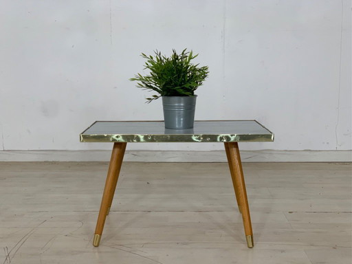 Mid century Couchtisch Nierentisch Tisch Ablage Blumenbank