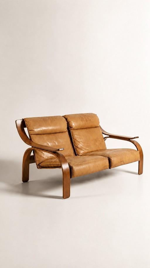 Woodline-Sofa, Marco Zanuso für Arflex, 1962
