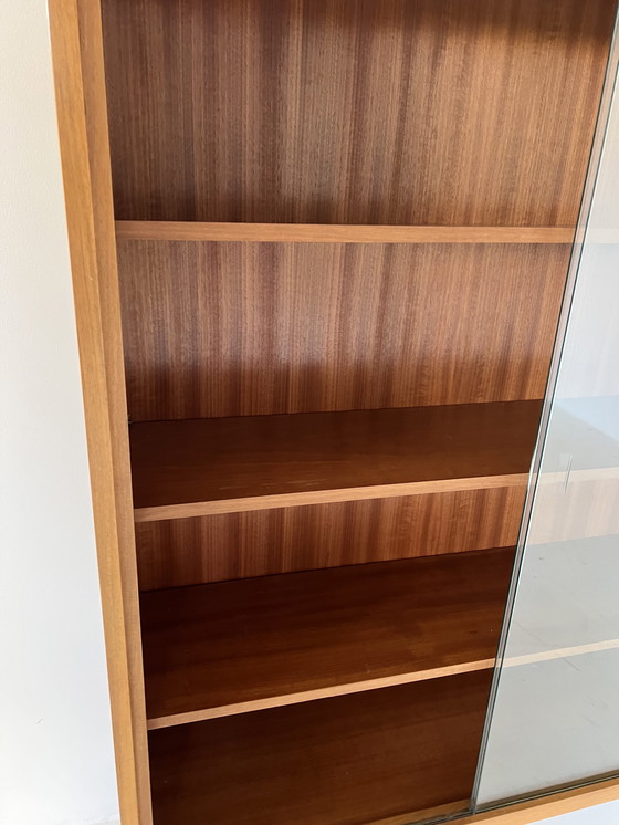 Image 1 of Vintage teak display case '60s