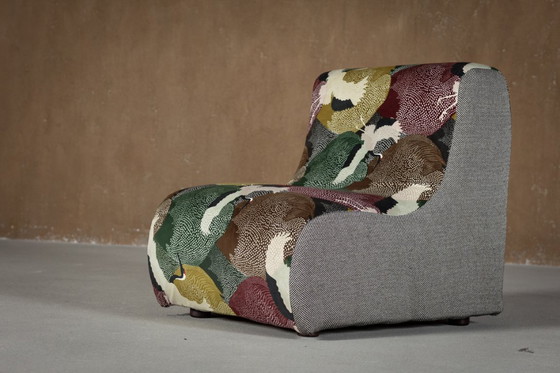 Image 1 of Sofá modular italiano (1970) en terciopelo Freedom Flight – 3 piezas